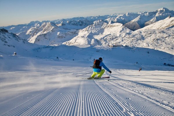 Skifahren am Mölltaler Gletscher